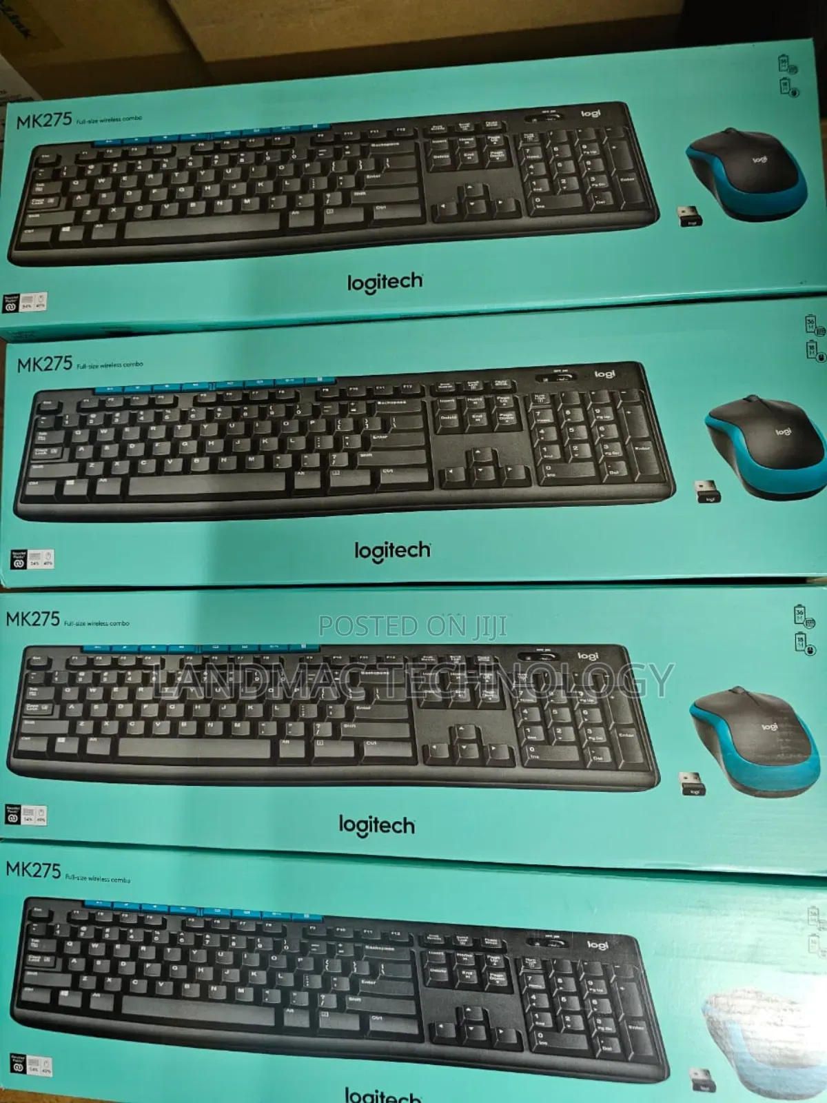 Logitech Mk275 Wireless Keyboard And Mouse Combo