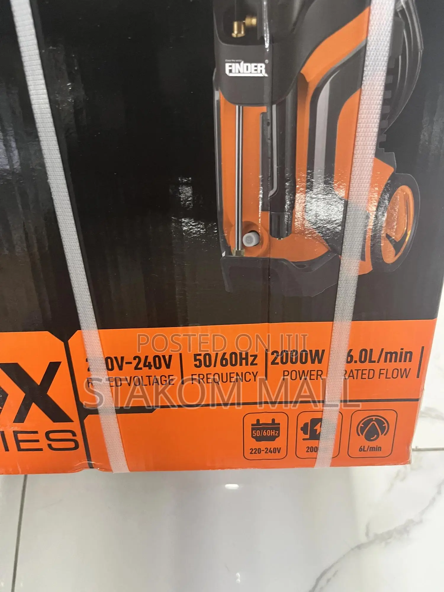 Finder High Pressure Washer - 2000 Watts