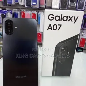 New Samsung Galaxy A07 4G 128 GB Black