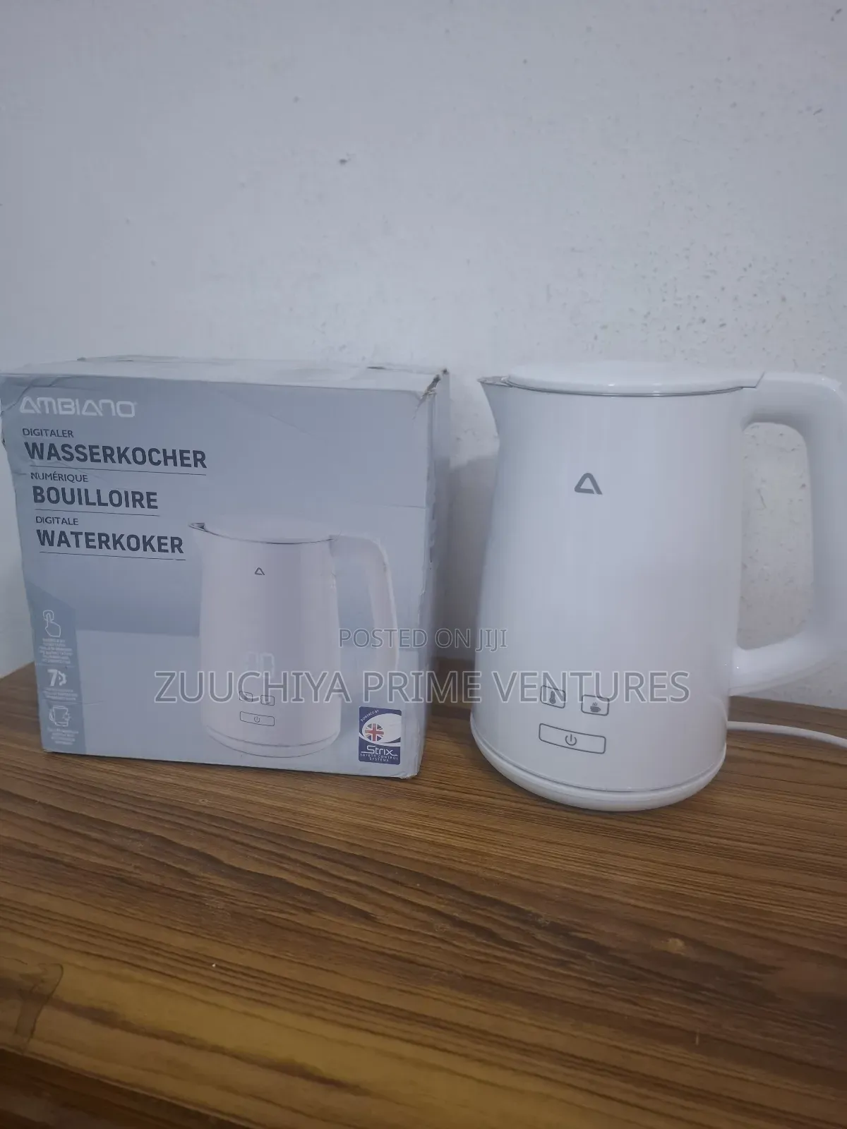Ambiano Insulted Digital Kettle From Germany 