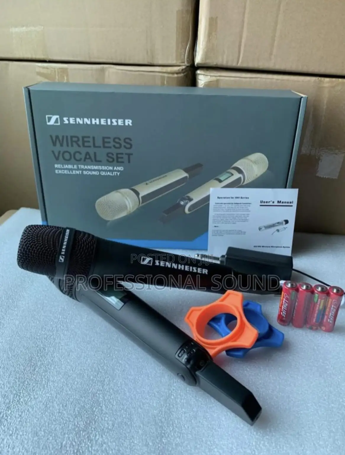 Sennheiser Wireless Vocal Set, Specifically the SKM 9000 Model.