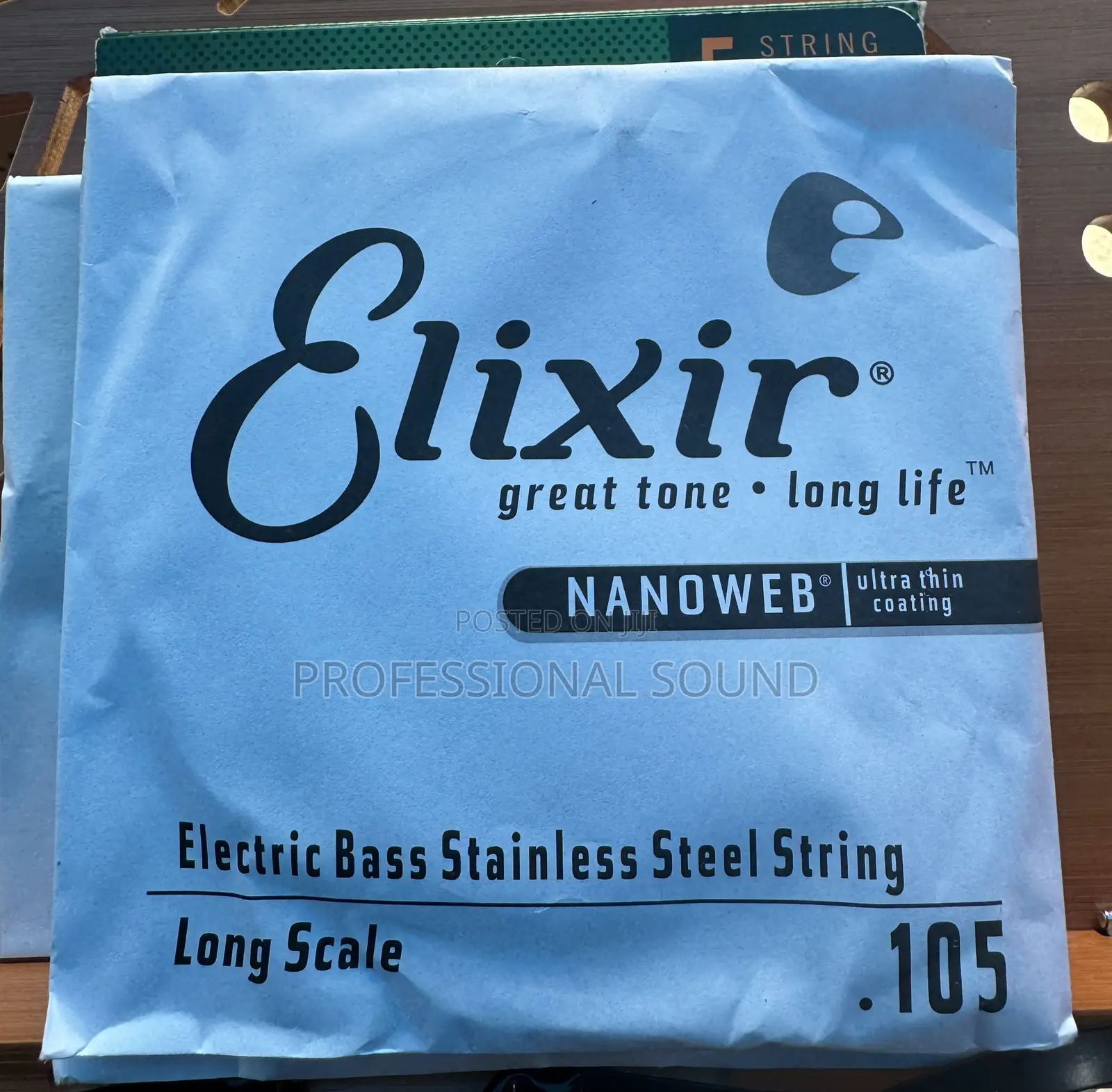 Elixir Stainless Steel 5-String Electric Bass Guitar Strings
