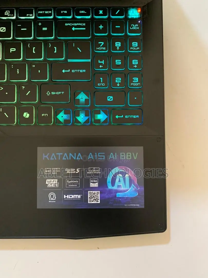 New Laptop MSI Katana 15 16GB AMD Ryzen 9 SSD 1T