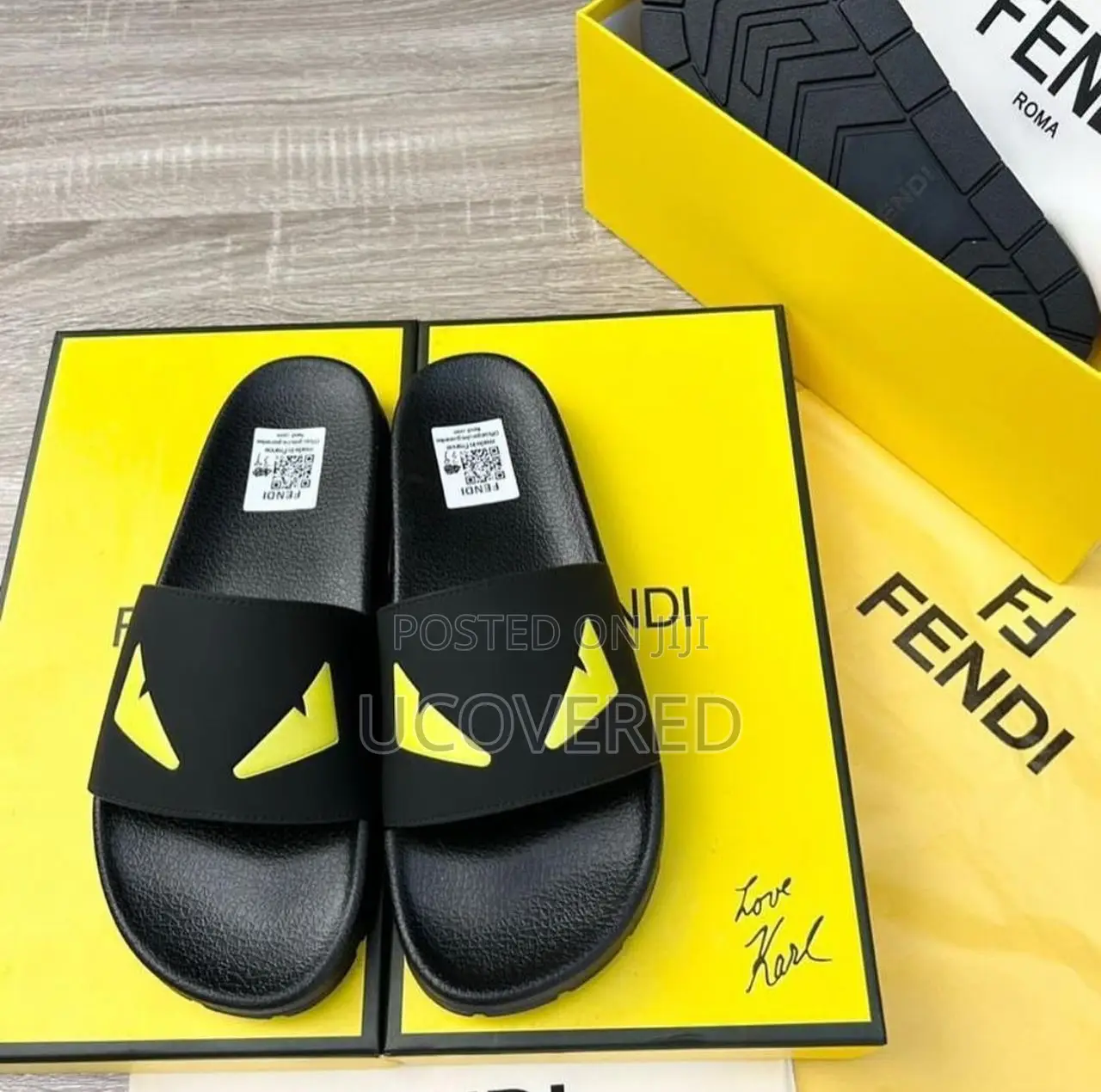 Fendi Unisex Slides/Slippers