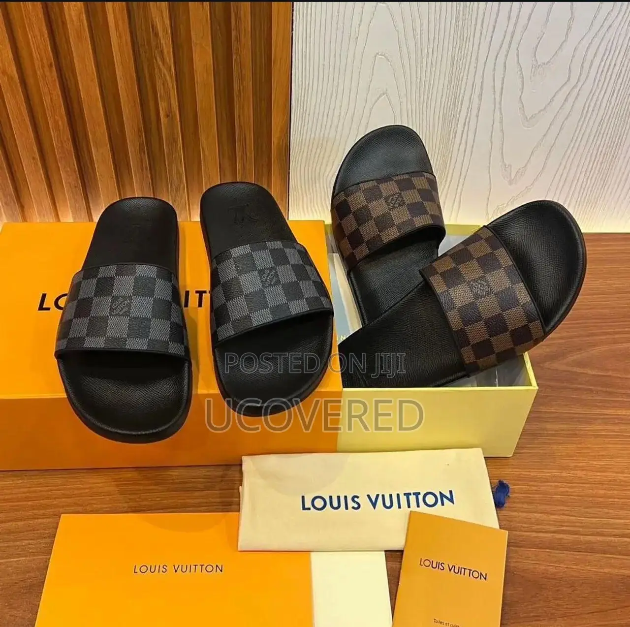Louis Vuitton Quality Unisex Slides/Slippers