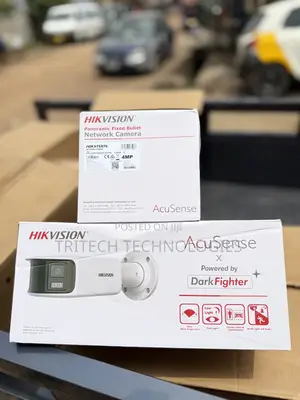 Hikvision 4mp Panoramic Acusense Outdoor Camera Ds-2cd2t46g2p-Isu/Sl