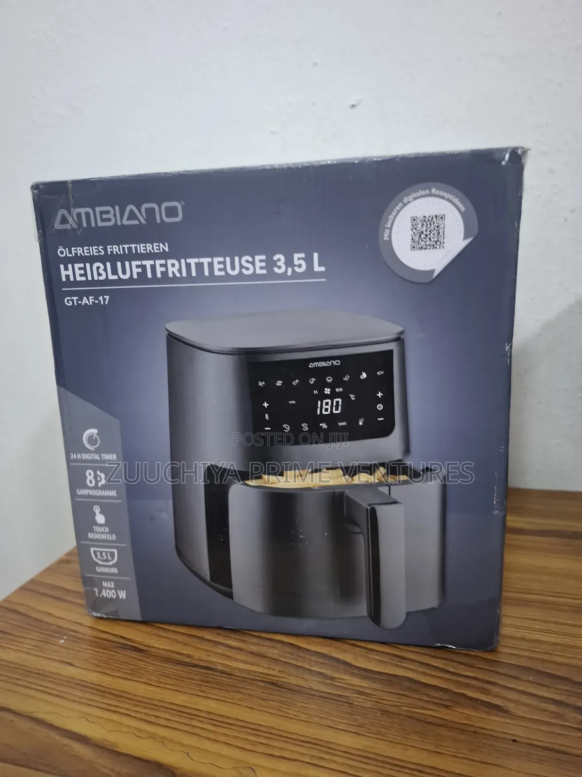 Ambiano 3.5l Digital Air Fryer From Germany