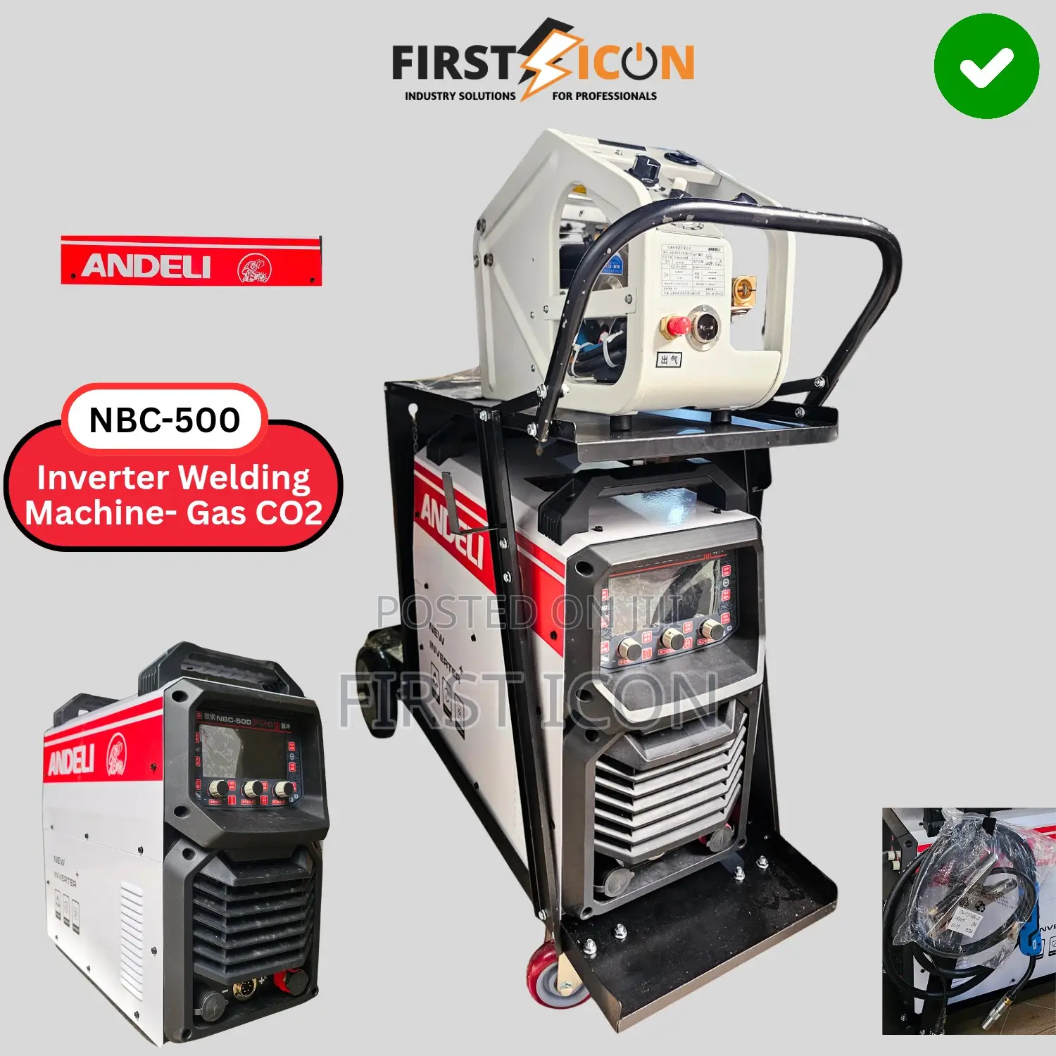 NBC-500 Inverter Welding Machine - Gas Co2 Shielded Welder