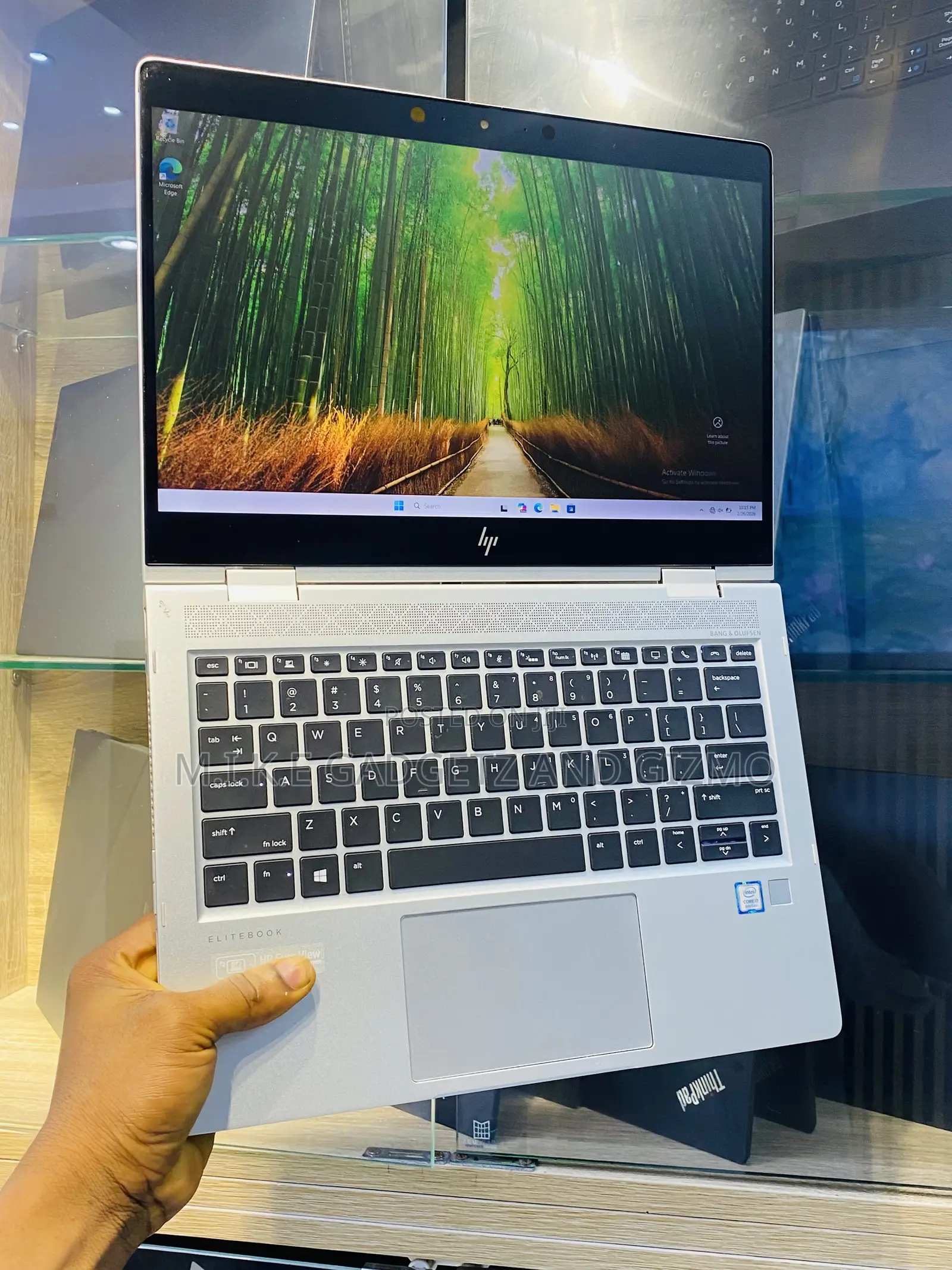 Laptop HP EliteBook x360 830 G6 8GB Intel Core i7 SSD 256GB