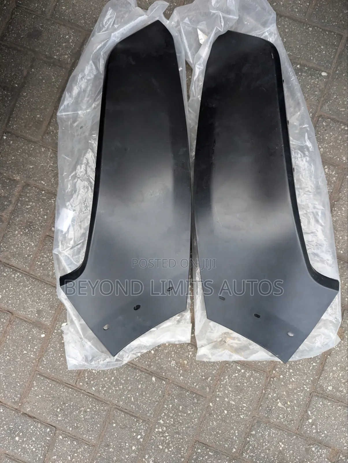 Dodge Ram 1500 2019,2020,2021,2022 Side and Side Front Bumper Moulding