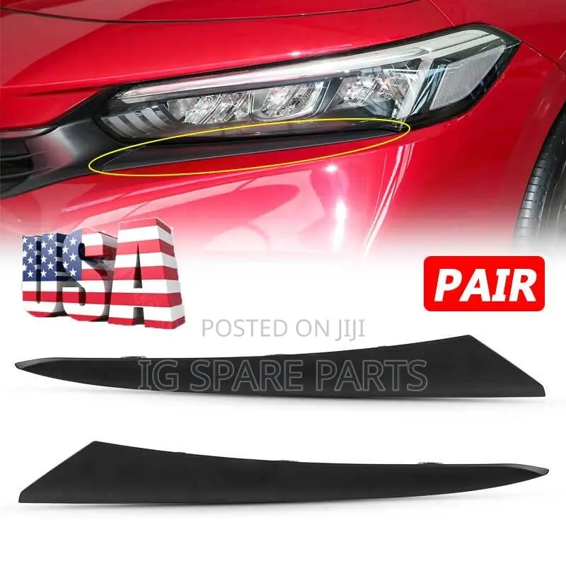 Honda Civic 2022-2024 Headlight Garnish Pair