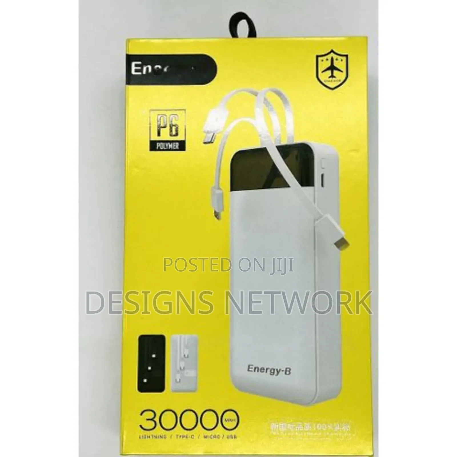 Energy B Power Bank 30,000 Mah