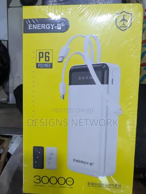 Energy B Power Bank 30,000 Mah
