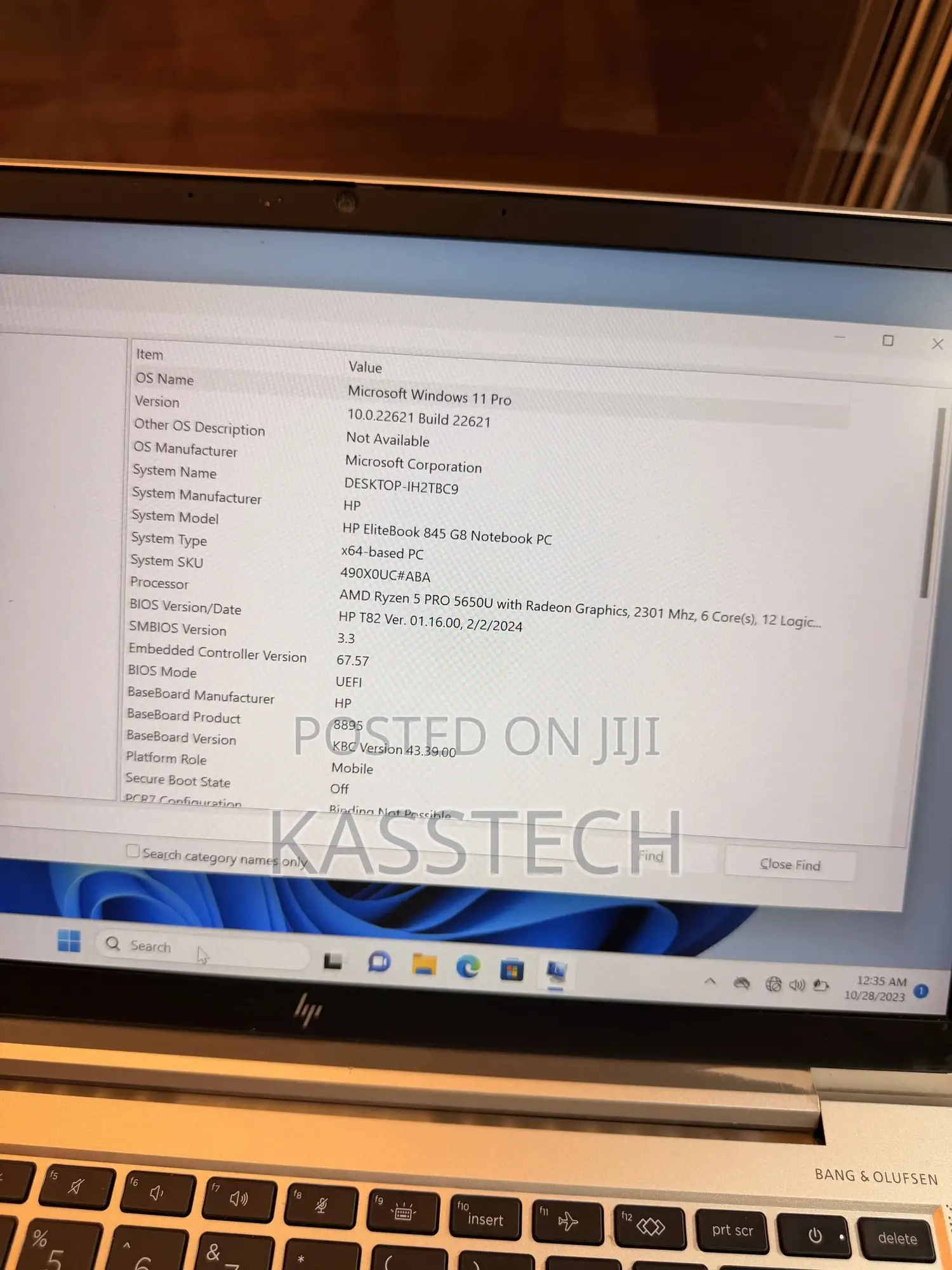 Laptop HP EliteBook 845 G7 8GB AMD Ryzen 5 SSD 256GB