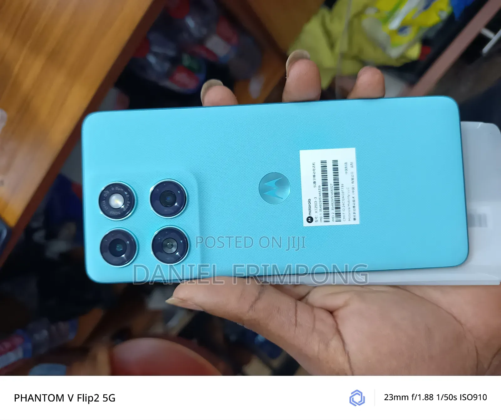 New Motorola Edge 60 Fusion 512 GB Blue