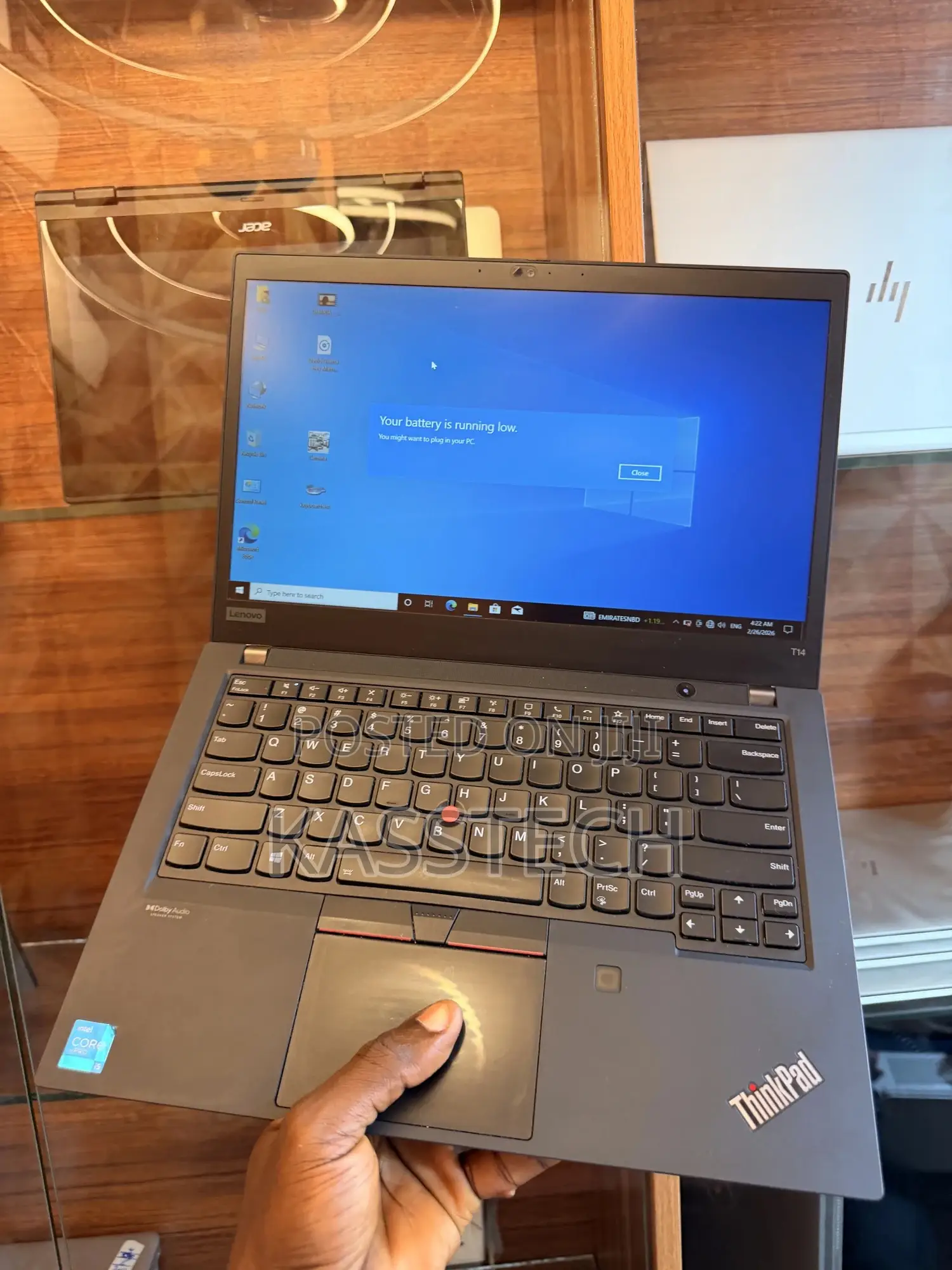 Laptop Lenovo ThinkPad T14 G2 16GB Intel Core i5 SSD 256GB
