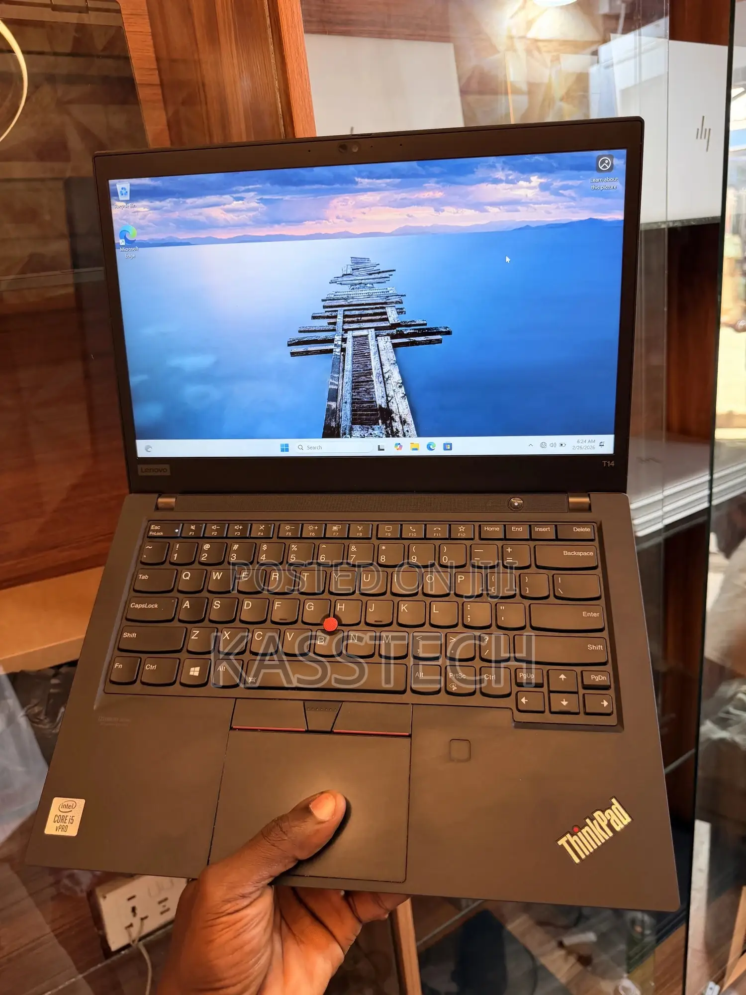 Laptop Lenovo ThinkPad T14 G1 8GB Intel Core i5 SSD 256GB