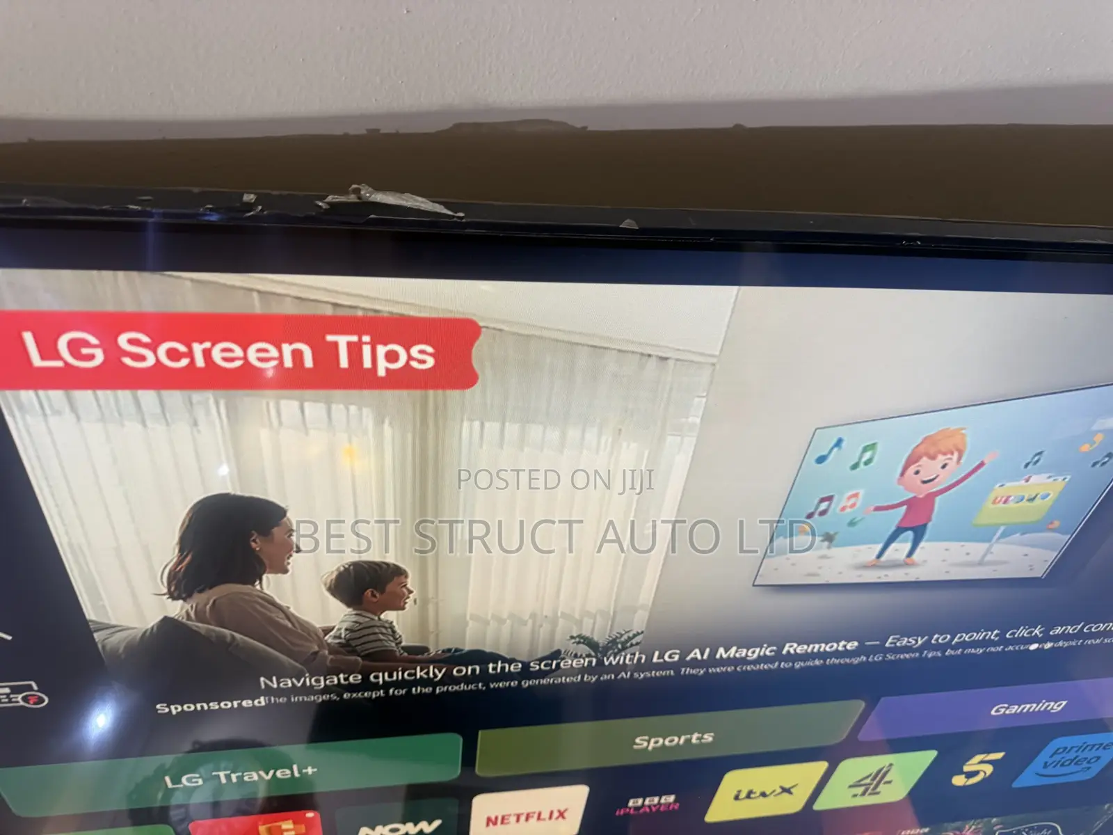 Uk Used 75 Inches Lg Smart Satellite Tv