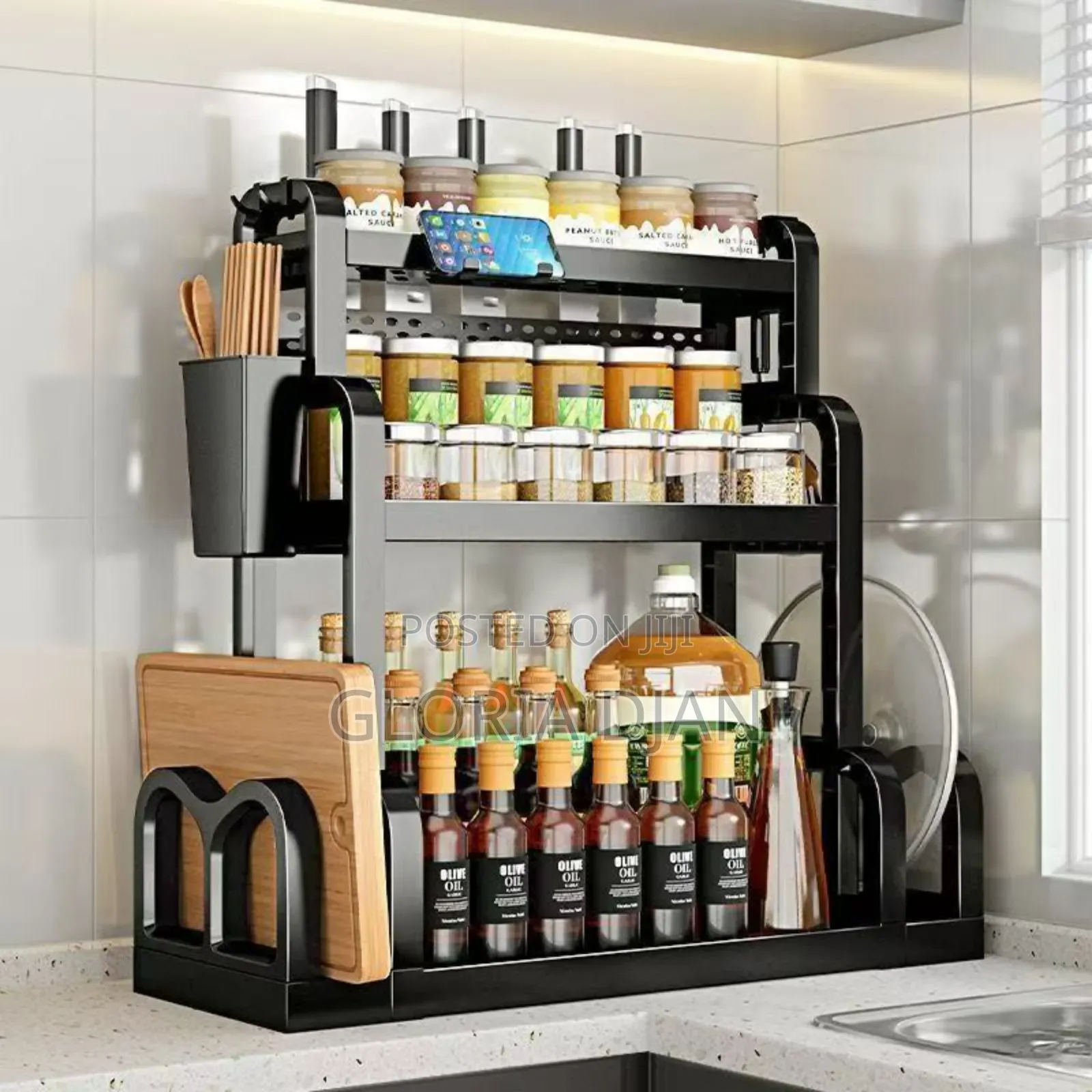 Multifunctional Kitchen Rack Plastic