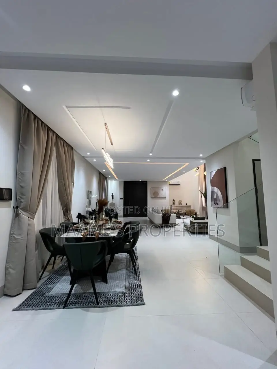 Furnished 4bdrm Duplex in East Legon for sale