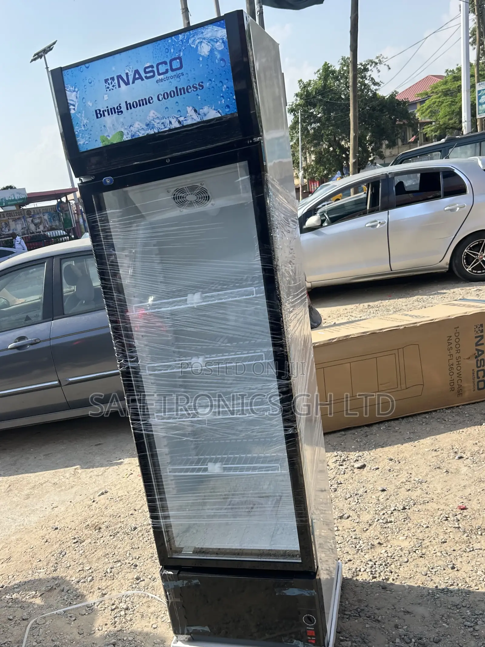 Shop Reliable Singledoor Nasfl350-1dr Display Glass 288 Liters Fridge