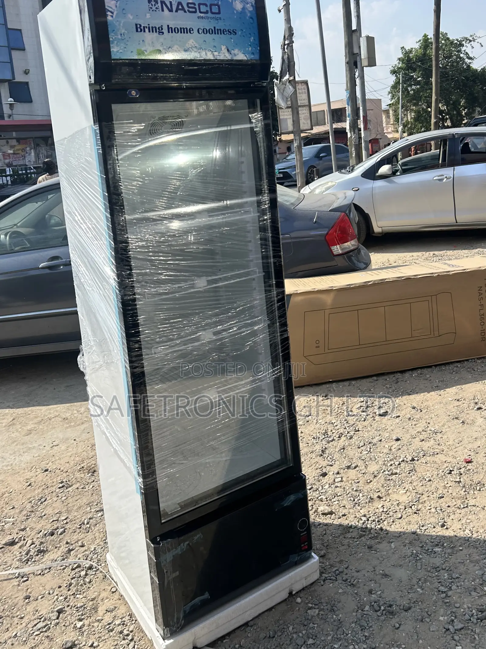 Energy Saving Nasfl350-1dr Singledoor Display Glass 288 Liters