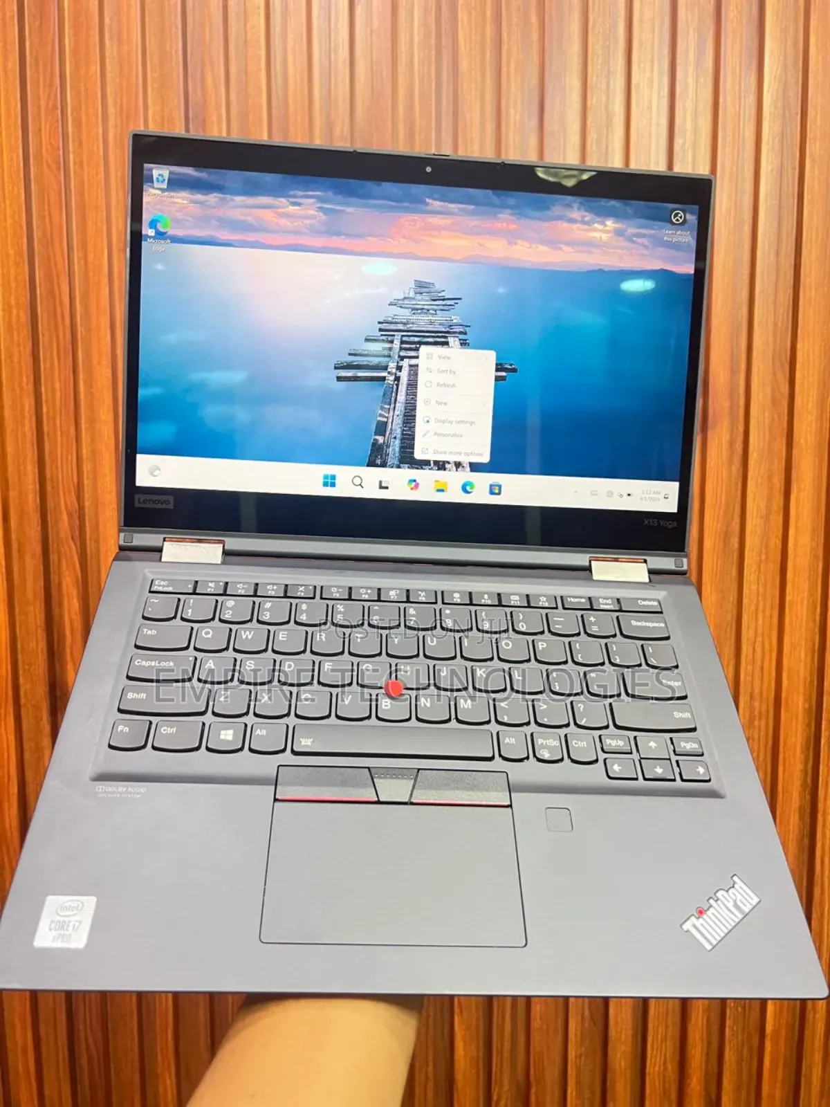 Laptop Lenovo Thinkpad x13 Yoga 16GB Intel Core i7 SSD 512GB