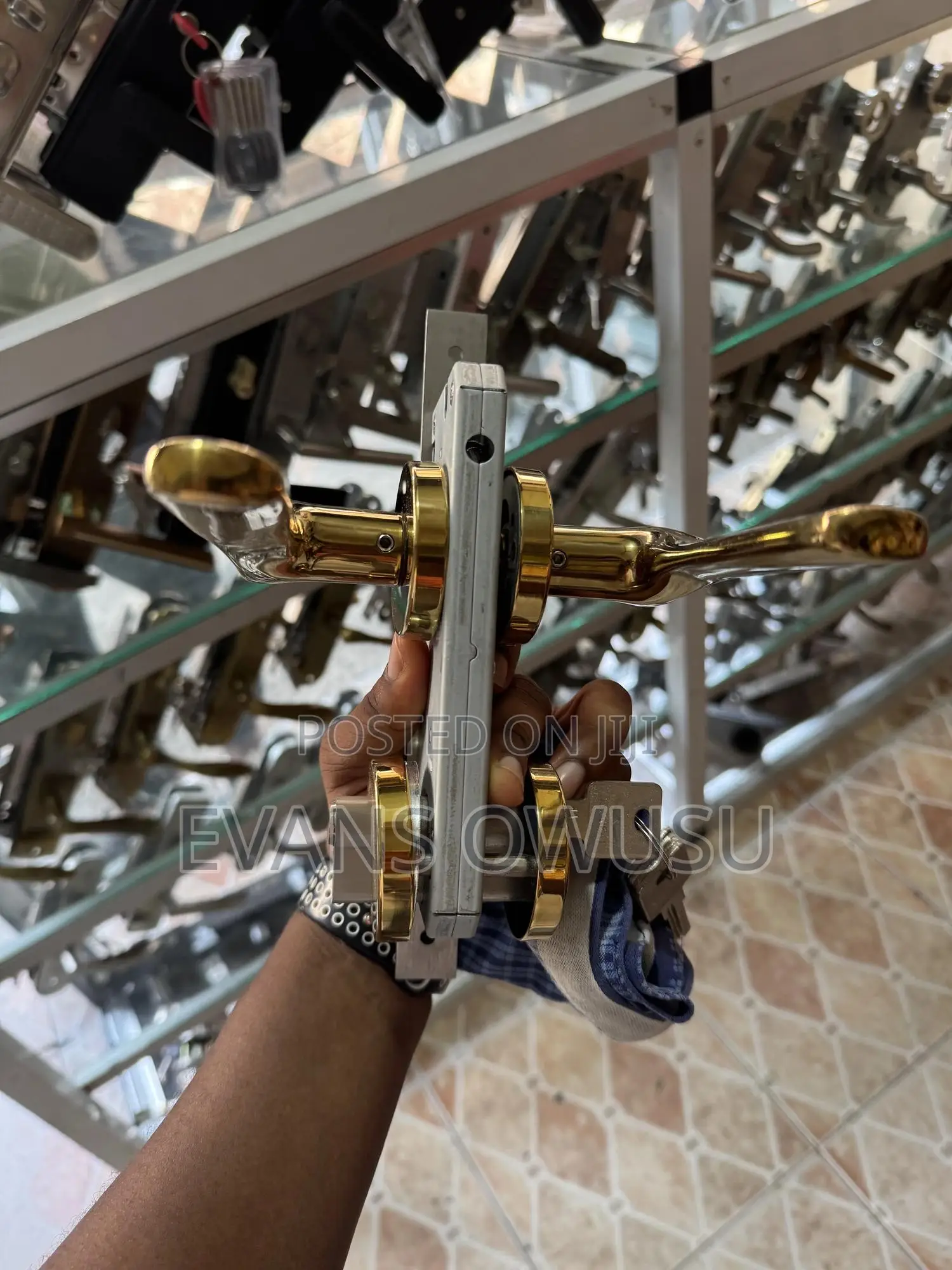 Plantex Gold Door Lock
