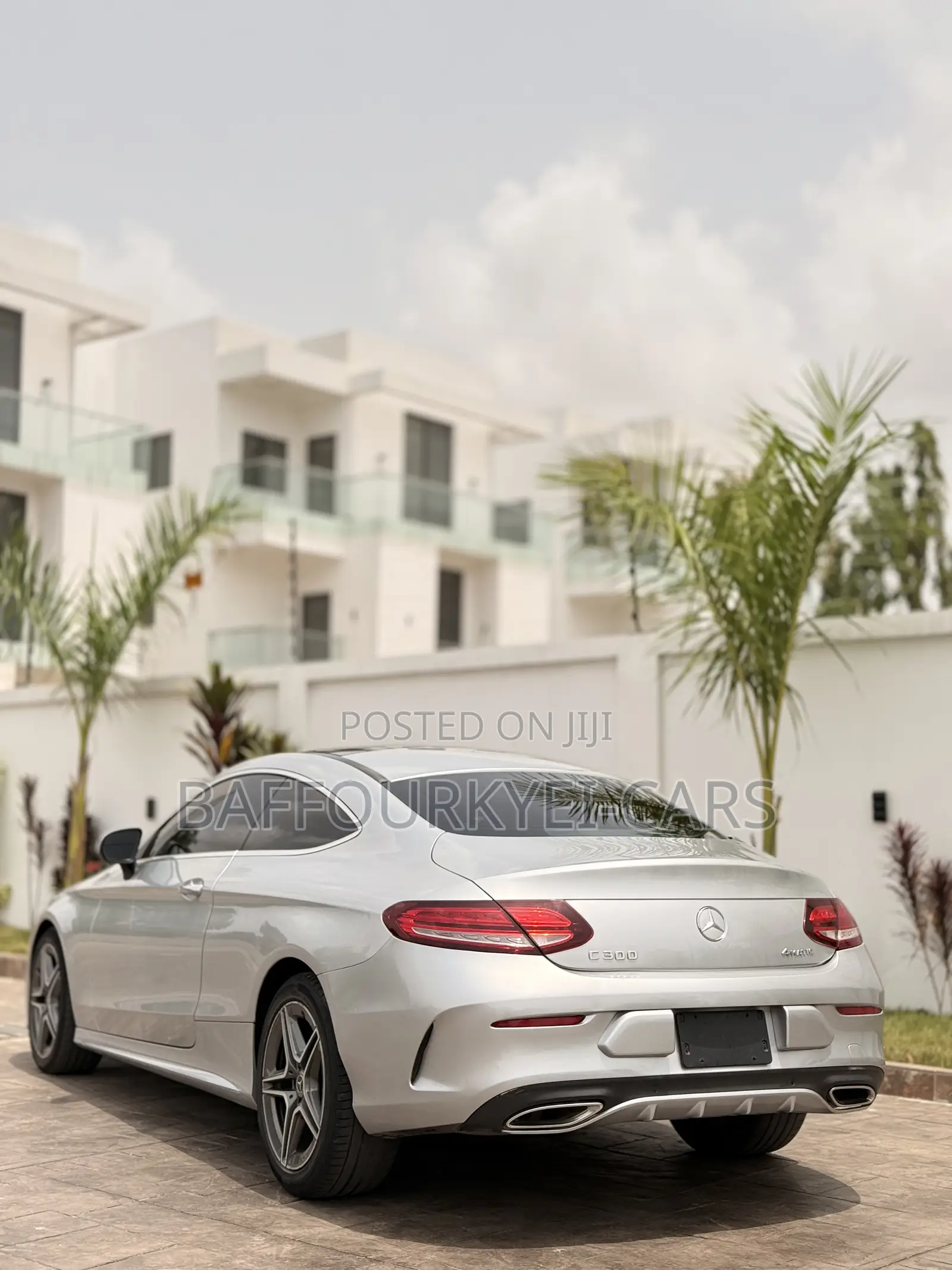 Mercedes-Benz C300 Base C300 AWD 4MATIC Coupe 2019 Silver