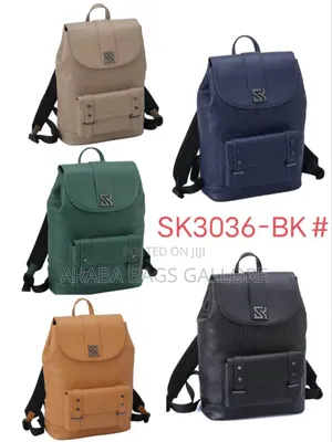 Original Designer Leather Laptop Backpack