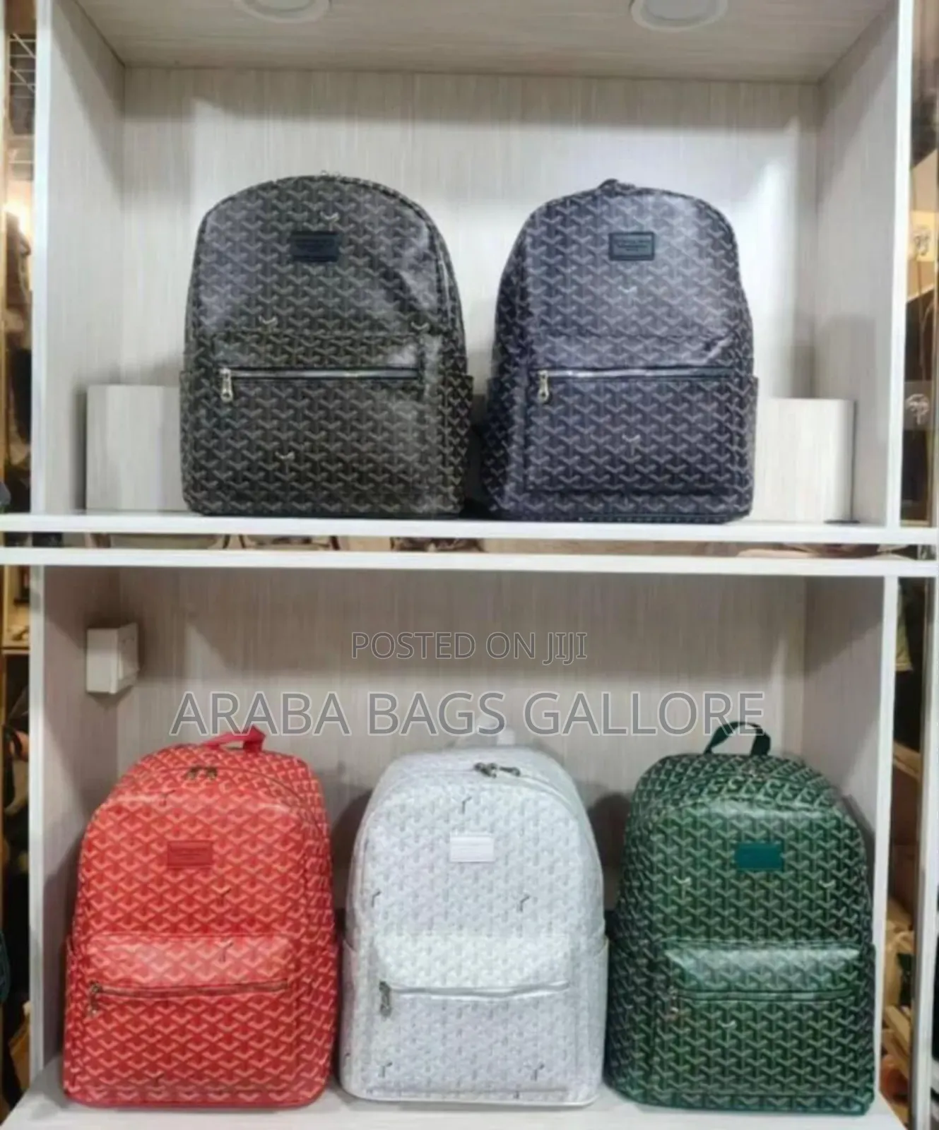 Original Designer Leather Laptop Backpack