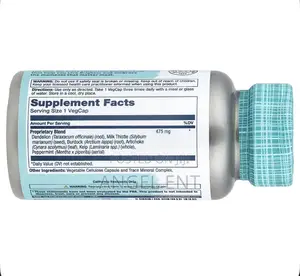 Solaray Herbal Liver Blend Supplement 100ct