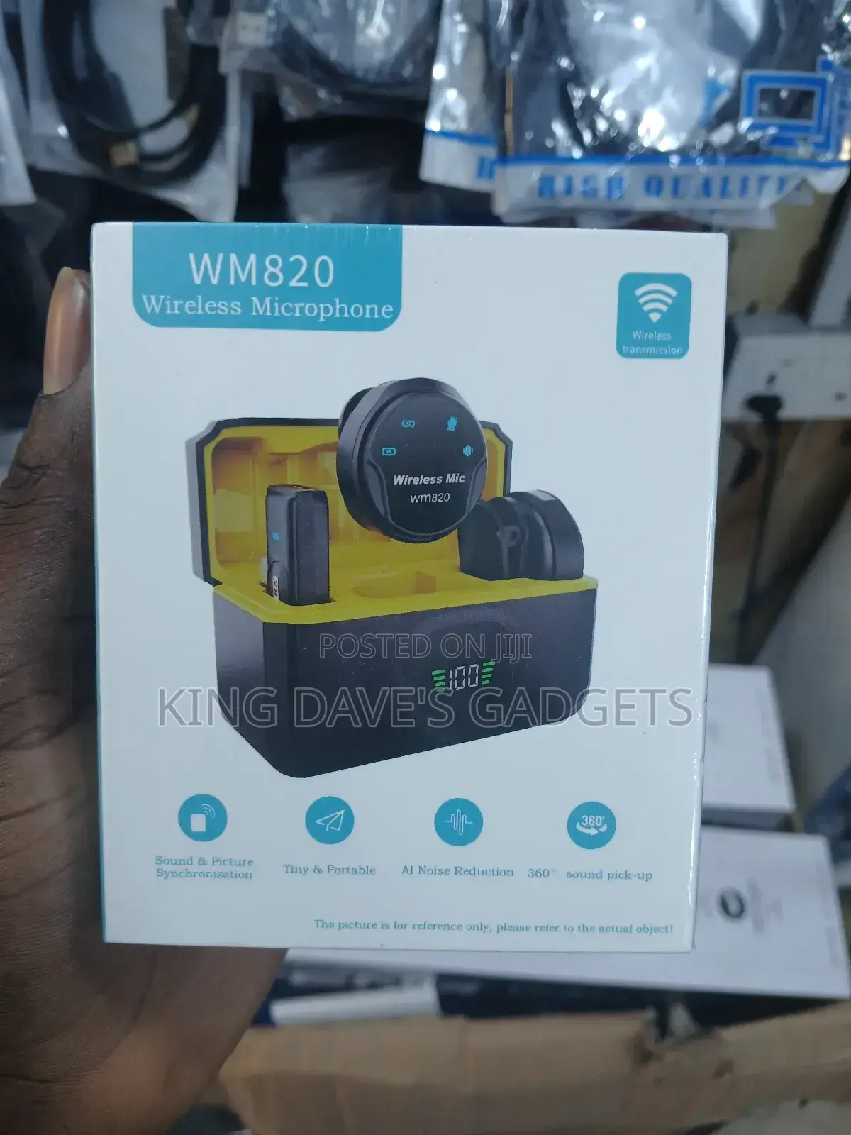 Wm820 Button Wireless Microphone
