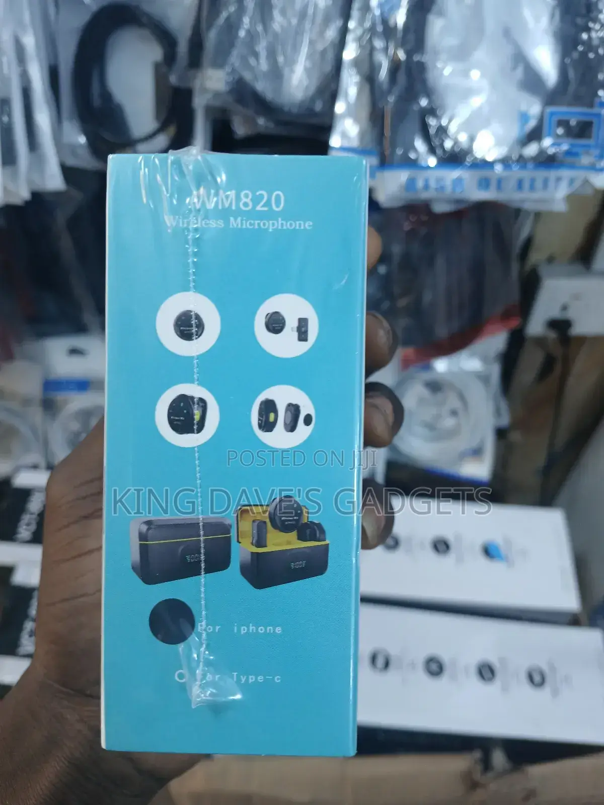 Wm820 Button Wireless Microphone