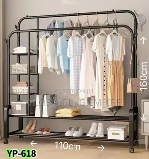 Multifunctional Double Shoe/Cloth Rack
Strong • Durable • Spacious