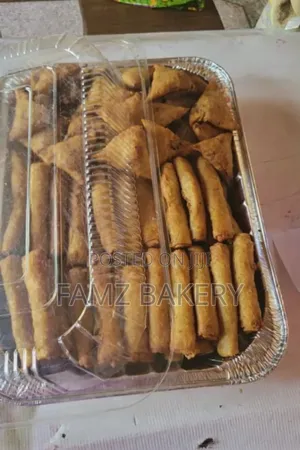 Spring Rolls and Samosas