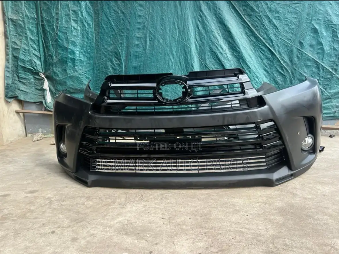 Toyota Highlander 2017 2018 2019 Front Bumper Complete