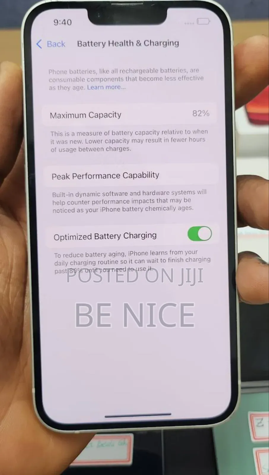 Apple iPhone 13 256 GB White in Labone - Mobile Phones, Be Nice | Jiji ...