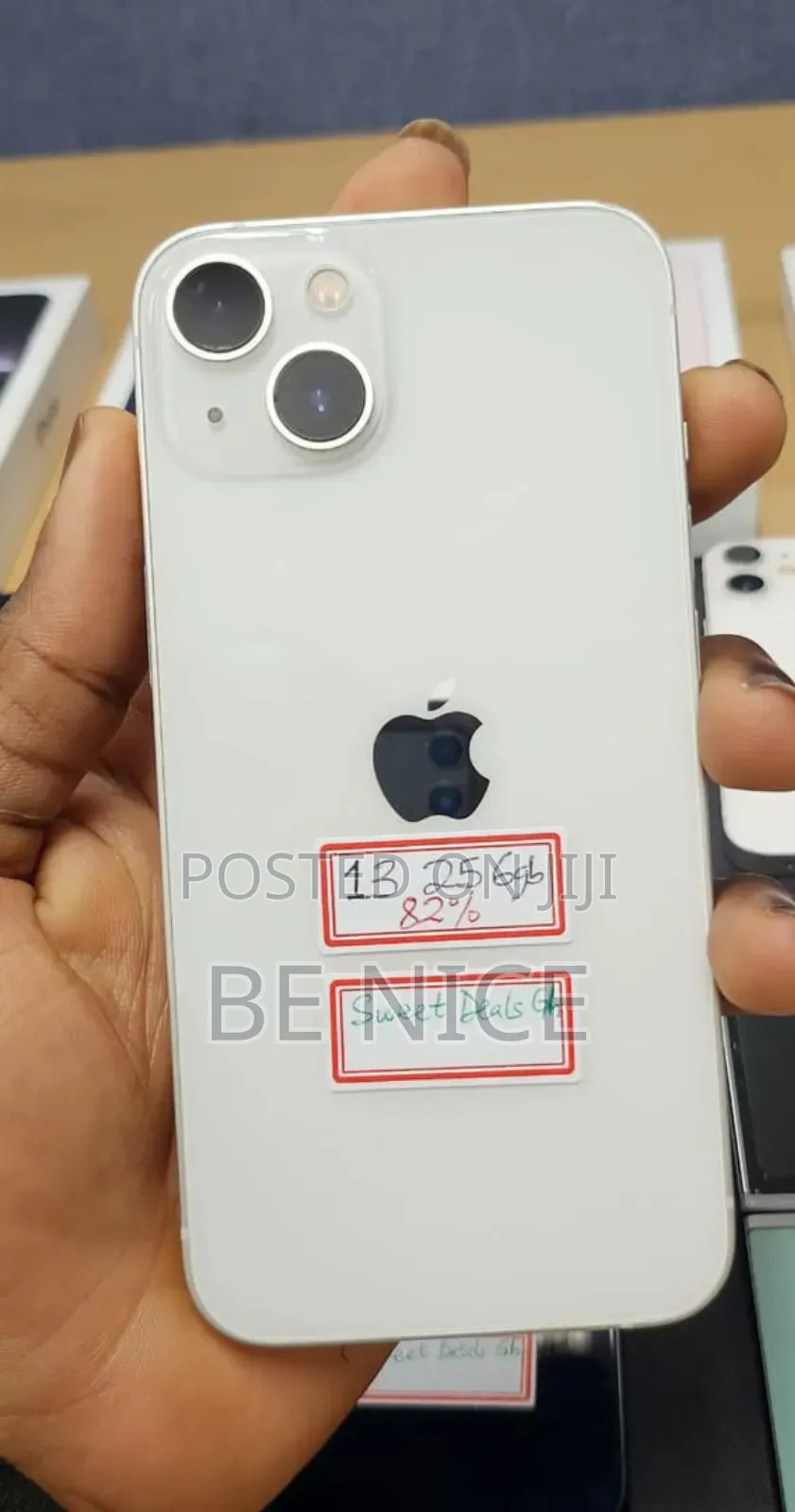 Apple iPhone 13 256 GB White in Labone - Mobile Phones, Be Nice | Jiji ...