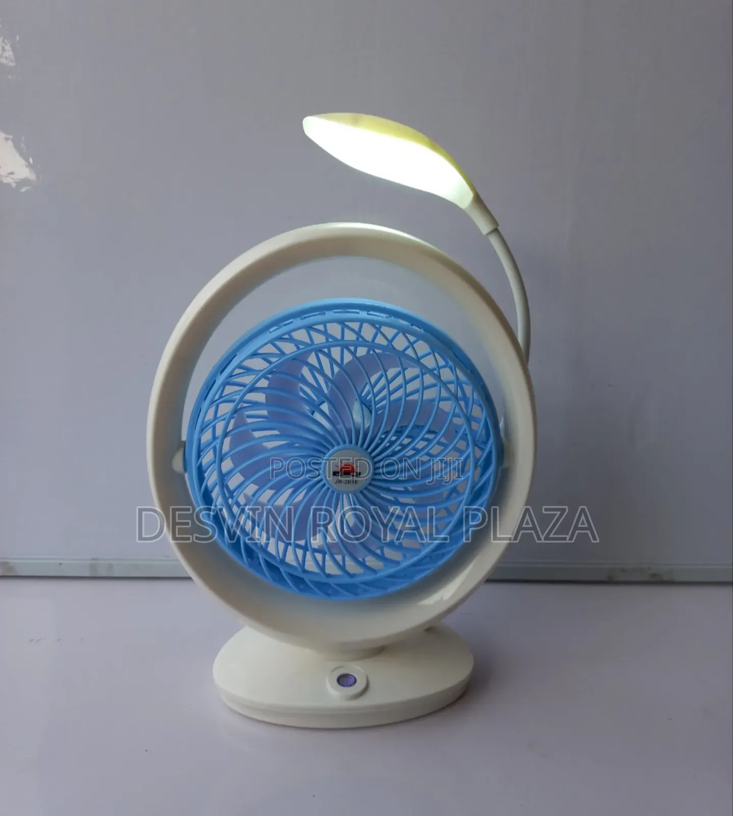 Rechargeable Fan With Light