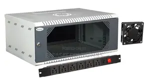 4u Network Server Rack With Fan, Tray And Pdu