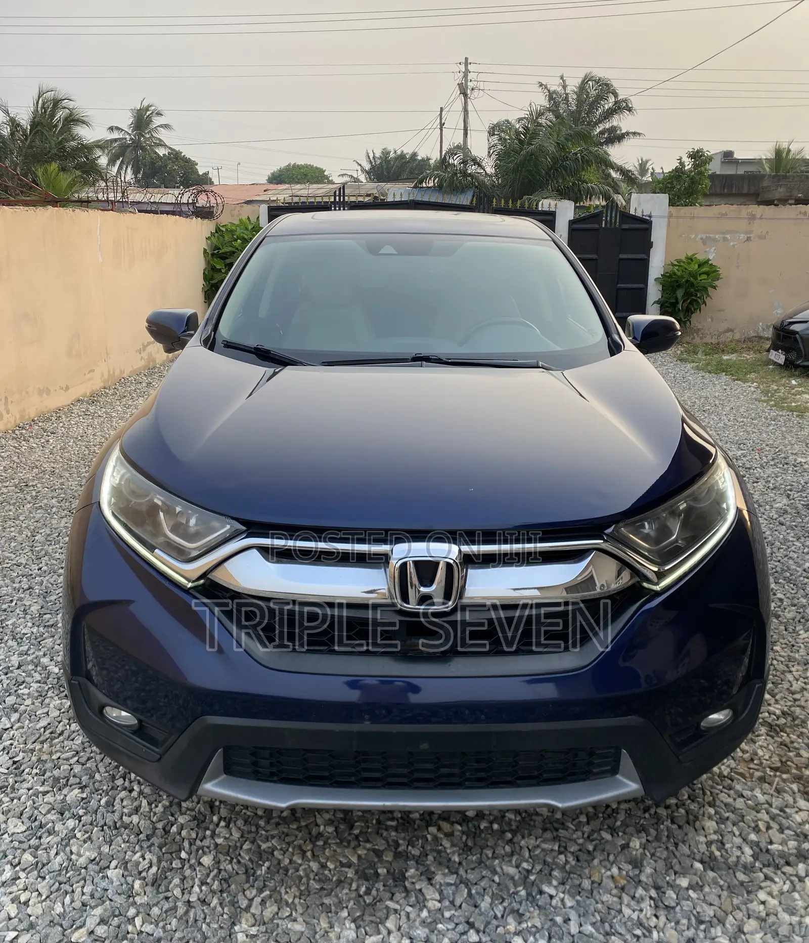 Honda CR-V EX-L 4dr SUV AWD (1.5L 4cyl CVT) 2017 Blue