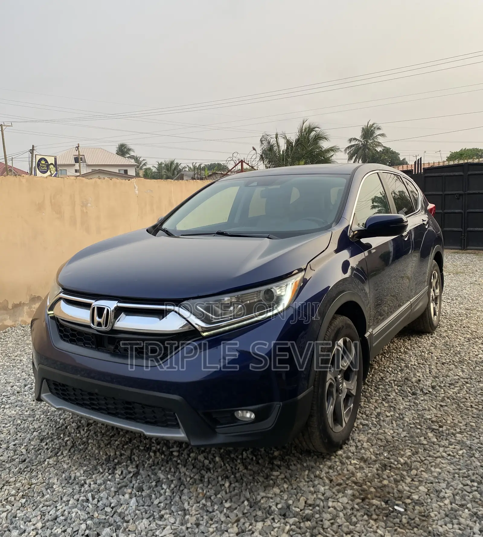Honda CR-V EX-L 4dr SUV AWD (1.5L 4cyl CVT) 2017 Blue