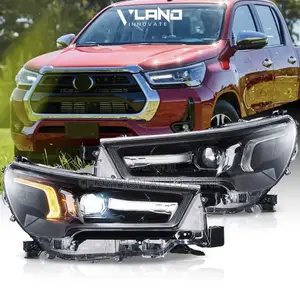 Toyota Hilux 2020-2021-2022-2023-2024-2025 Headlight Pair