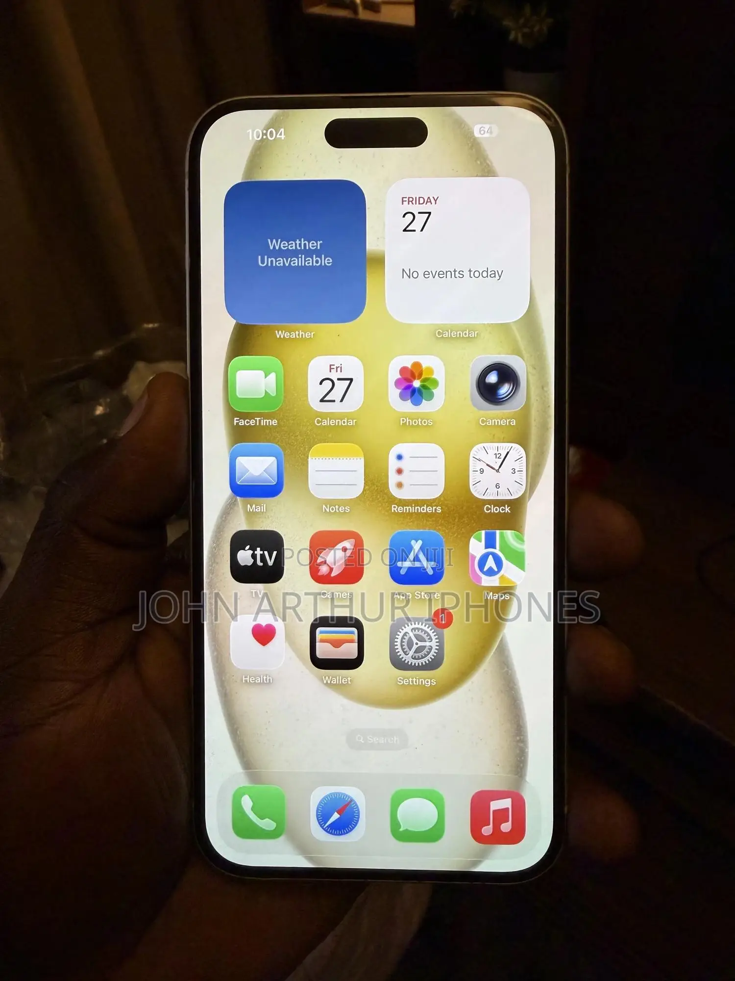 Apple iPhone 15 Plus 128 GB Yellow