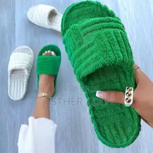 Ladies Fur Slippers