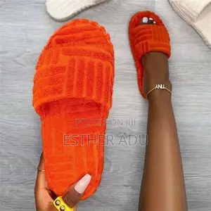 Ladies Fur Slippers