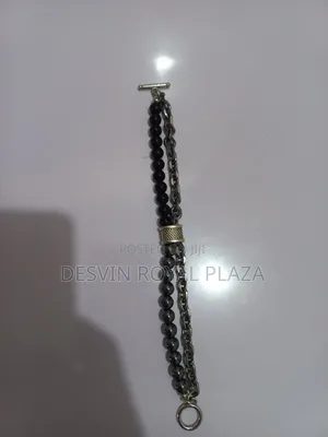 Beaded Bracelet With Chain