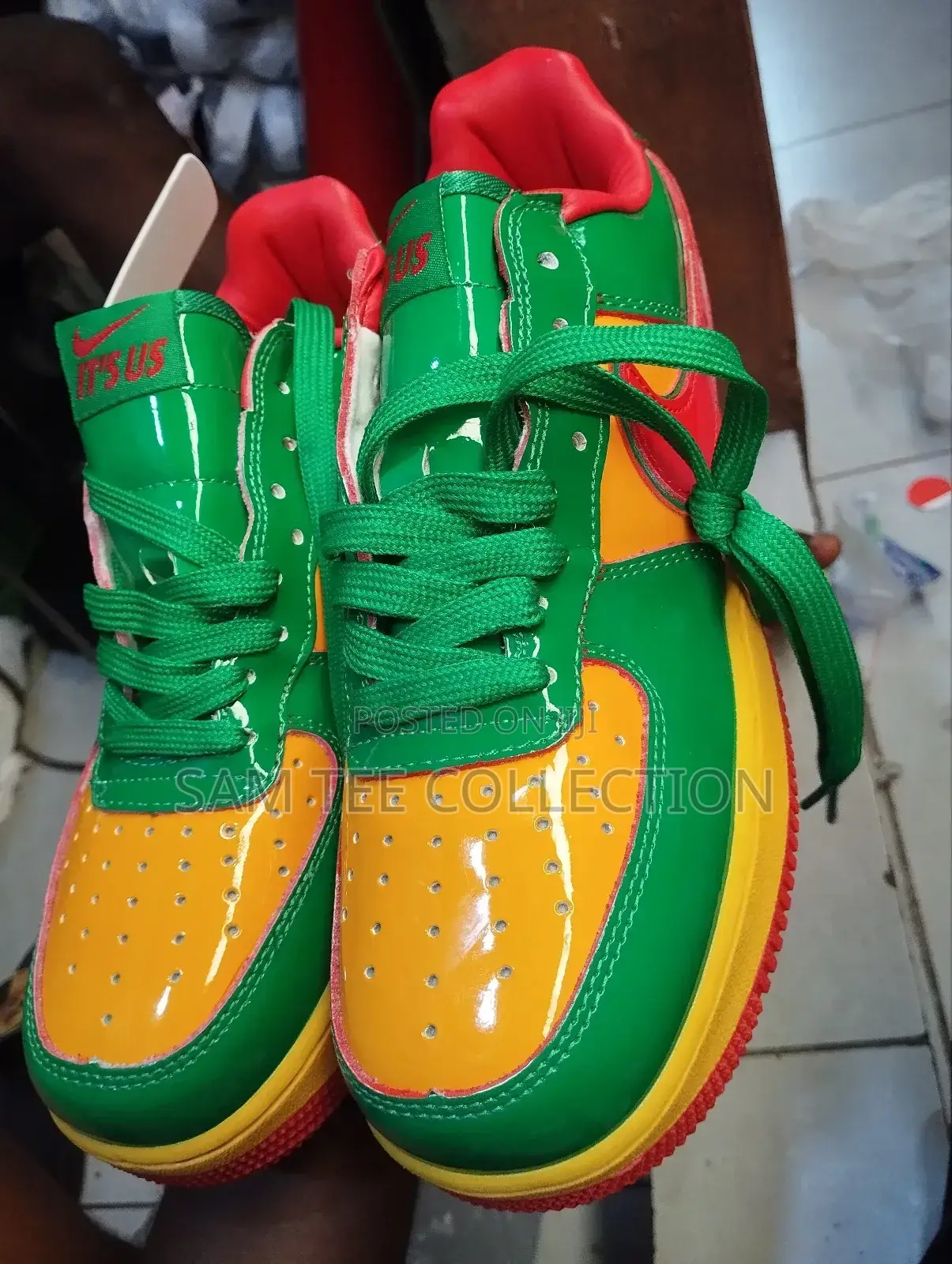 Original Nike Air Force Ghana Colours