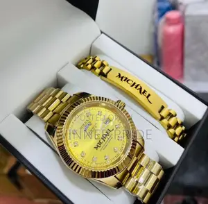Customized Wrist Watch and Bracelet